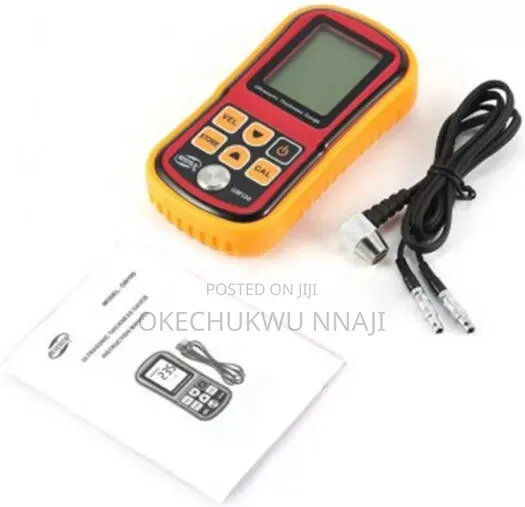 Gm100 Digital Ultrasonic Thickness Gauge Meter, Range 0.047 to 8.85in,