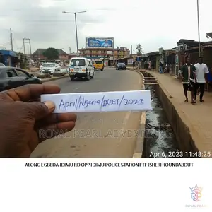 Premium High-Impact Billboard Space for Rent – Idimu Road, Lagos