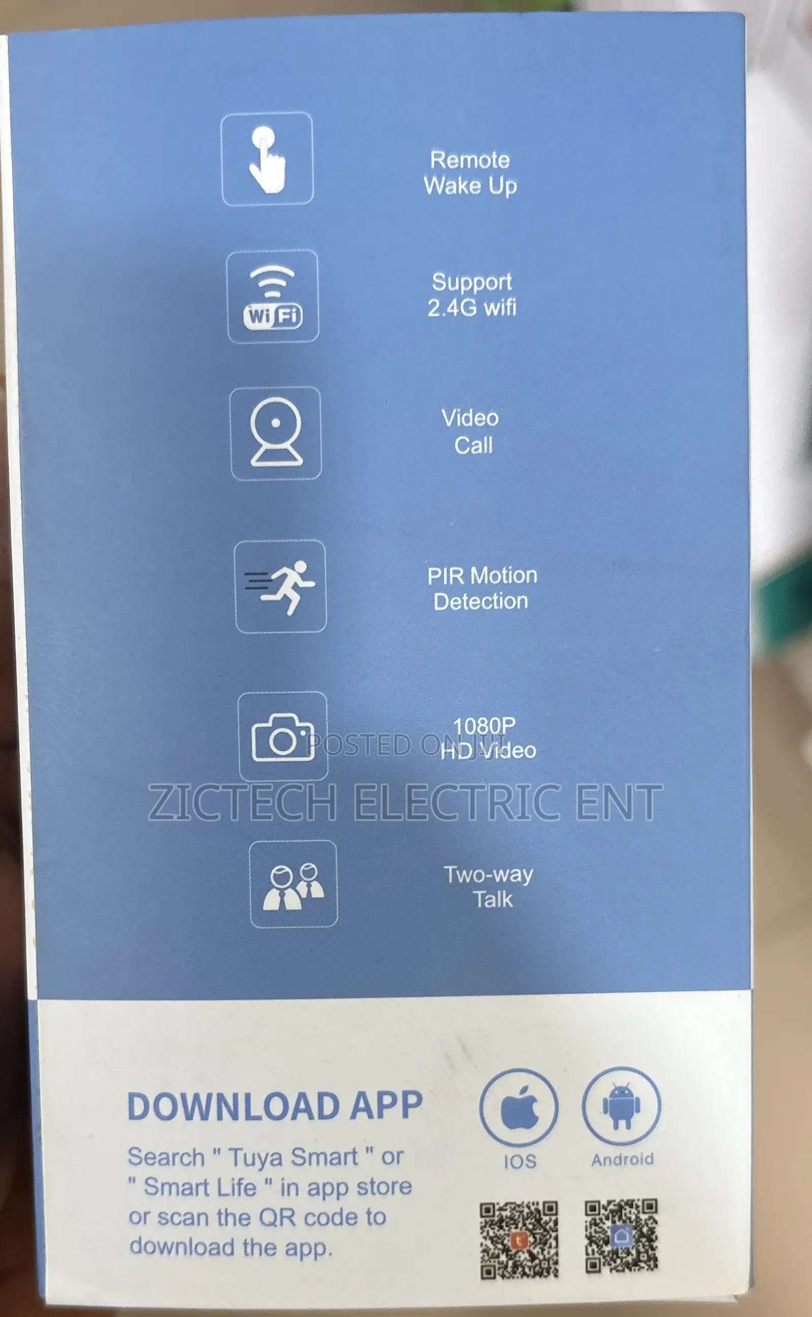 Smart Video Doorbell With Chime