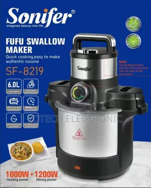 Sonifa Fufu Swallow Maker Sf-8219 (6 Litres) – Cook and Pound Fufu