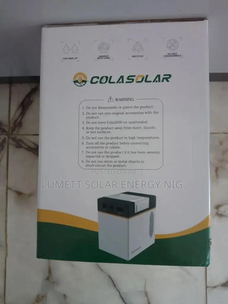 Cola 2000 Solar Energy Pack