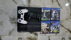 Sony Ps4 Console With 5 Game Discs + Fc26