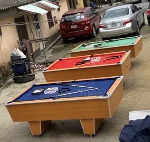 Local Brown Body Colored Snooker Tables