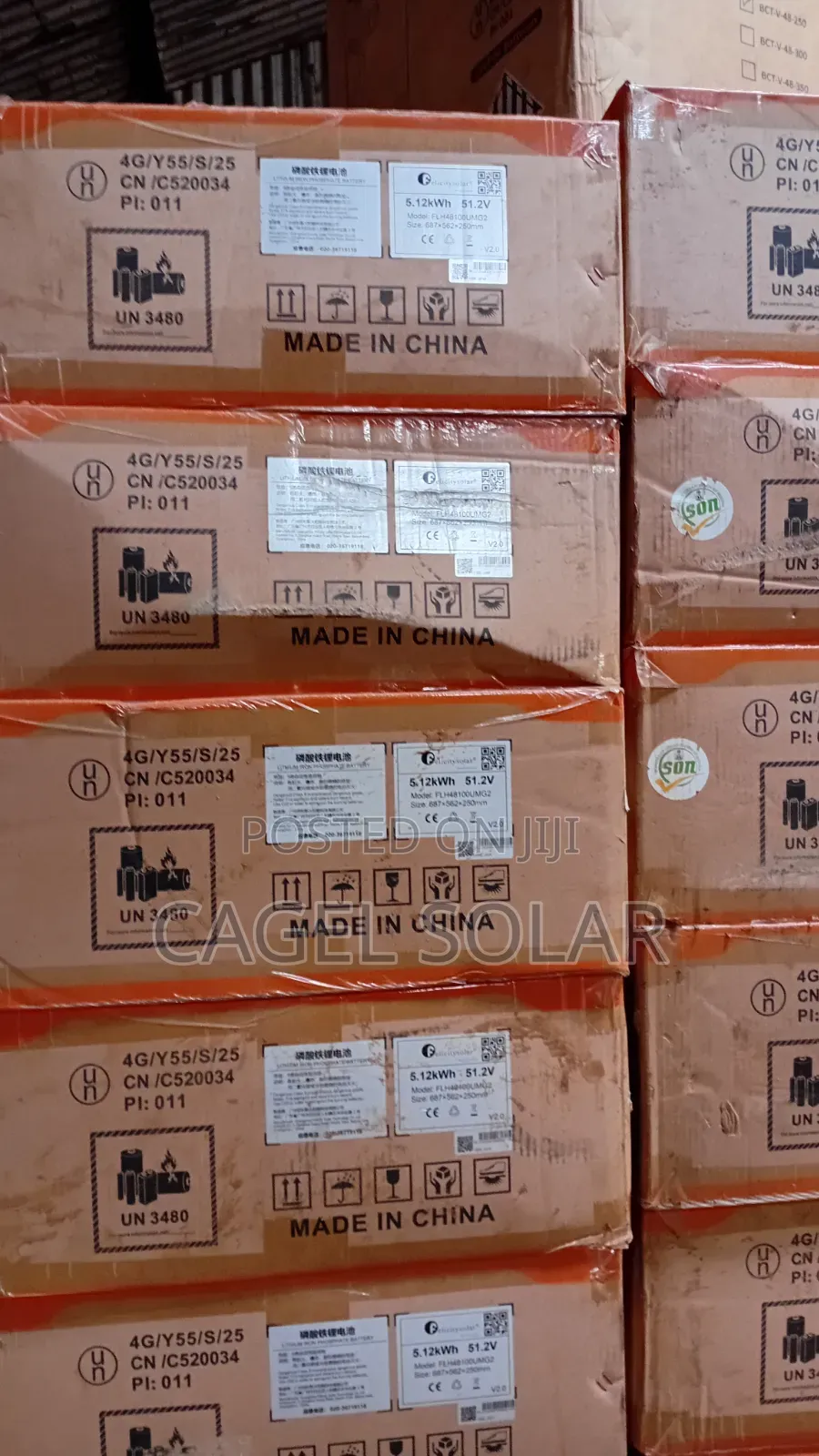 Felicity 5kwh 48v Stackable High-Voltage Lithium Battery - Kaduna