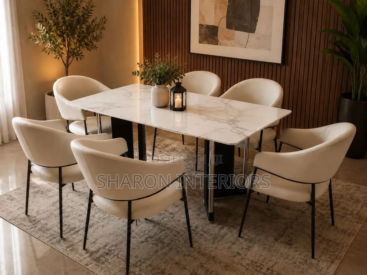 Modern 6-Seater Dining Set
