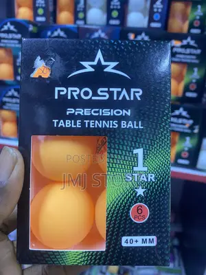 Table Tennis Ball Pro Star 1star 6 Pieces
