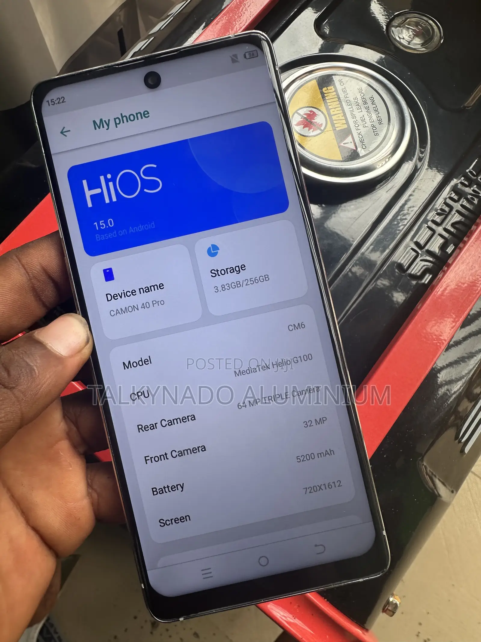 Tecno Camon 40 Pro 5G 256 GB Blue