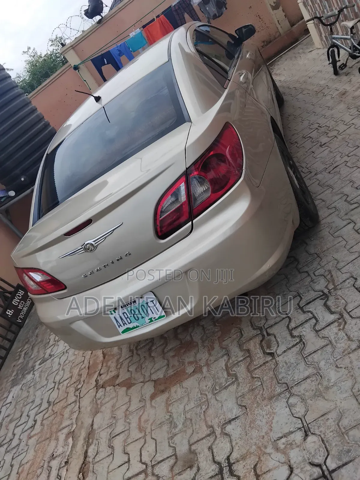 Chrysler Sebring 2007 Gold