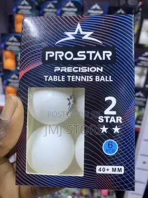 Table Tennis Ball Pro Star 2. 6 Pieces