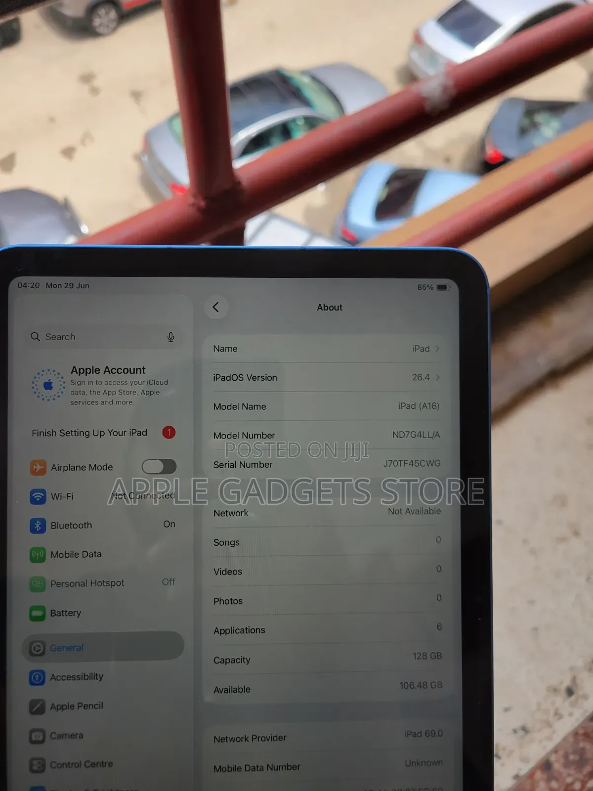 Apple iPad 10.2 (2021) 128 GB Blue