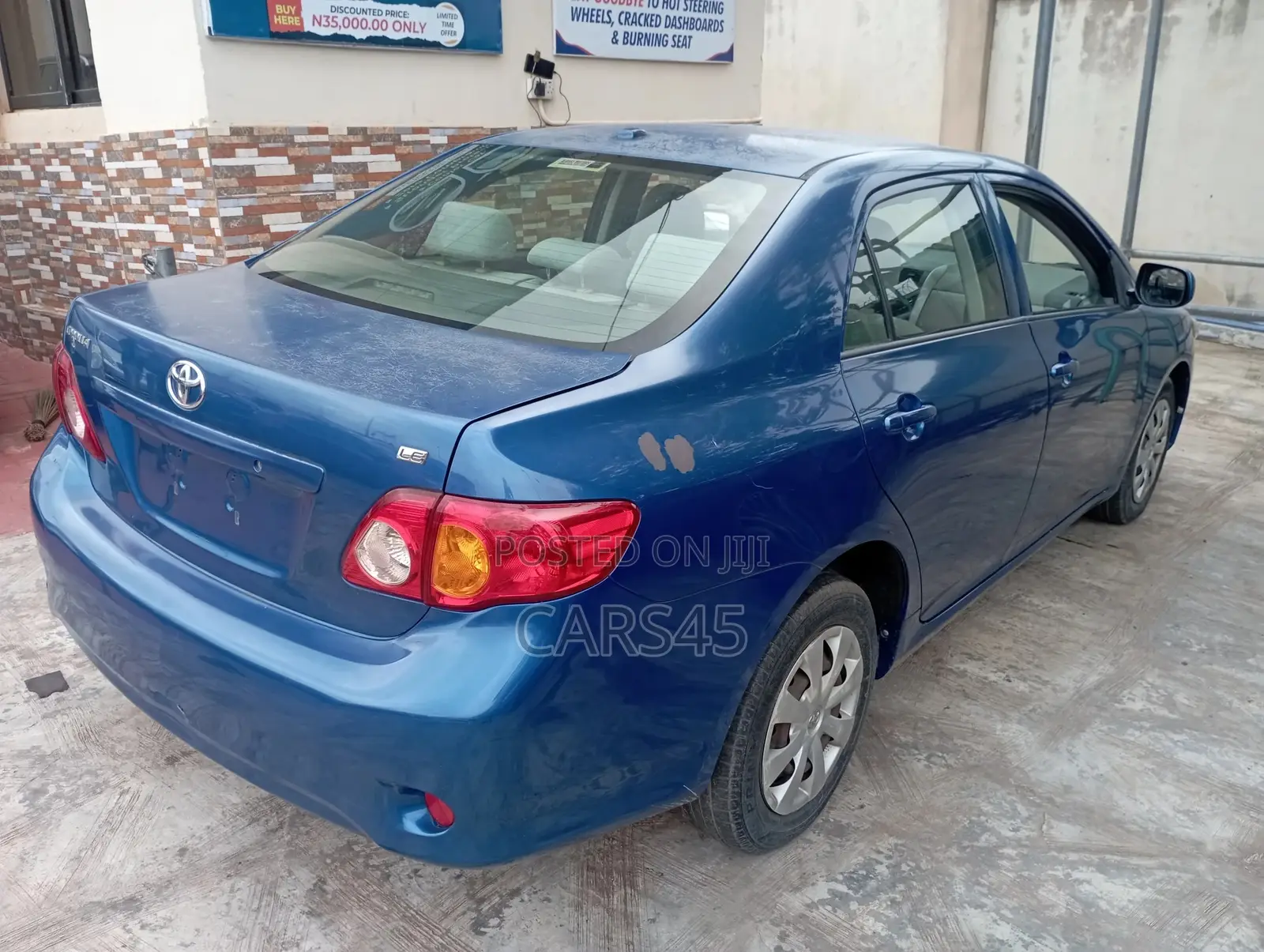 Toyota Corolla 2009 Blue