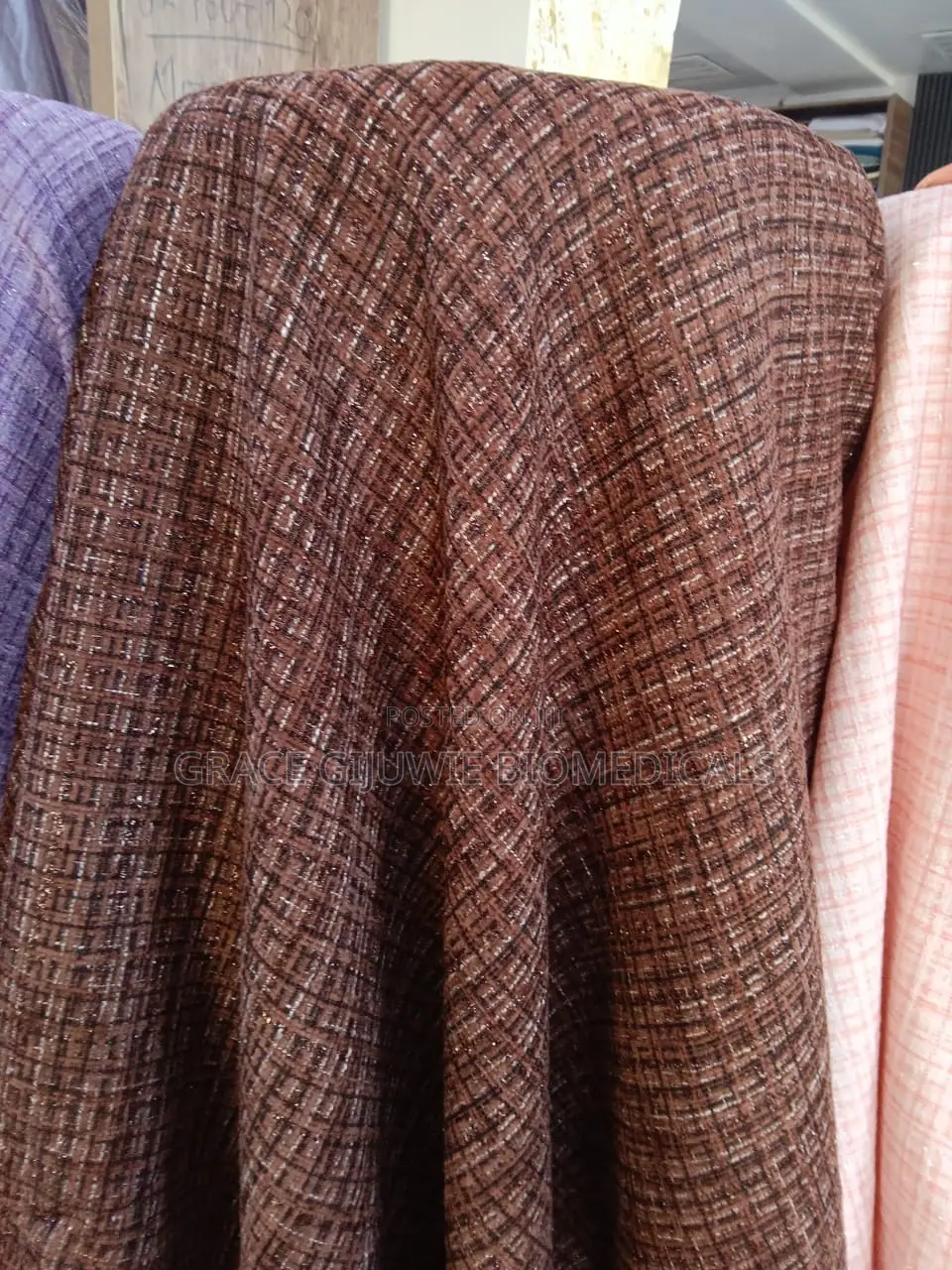 High Quality Tweed Fabrics