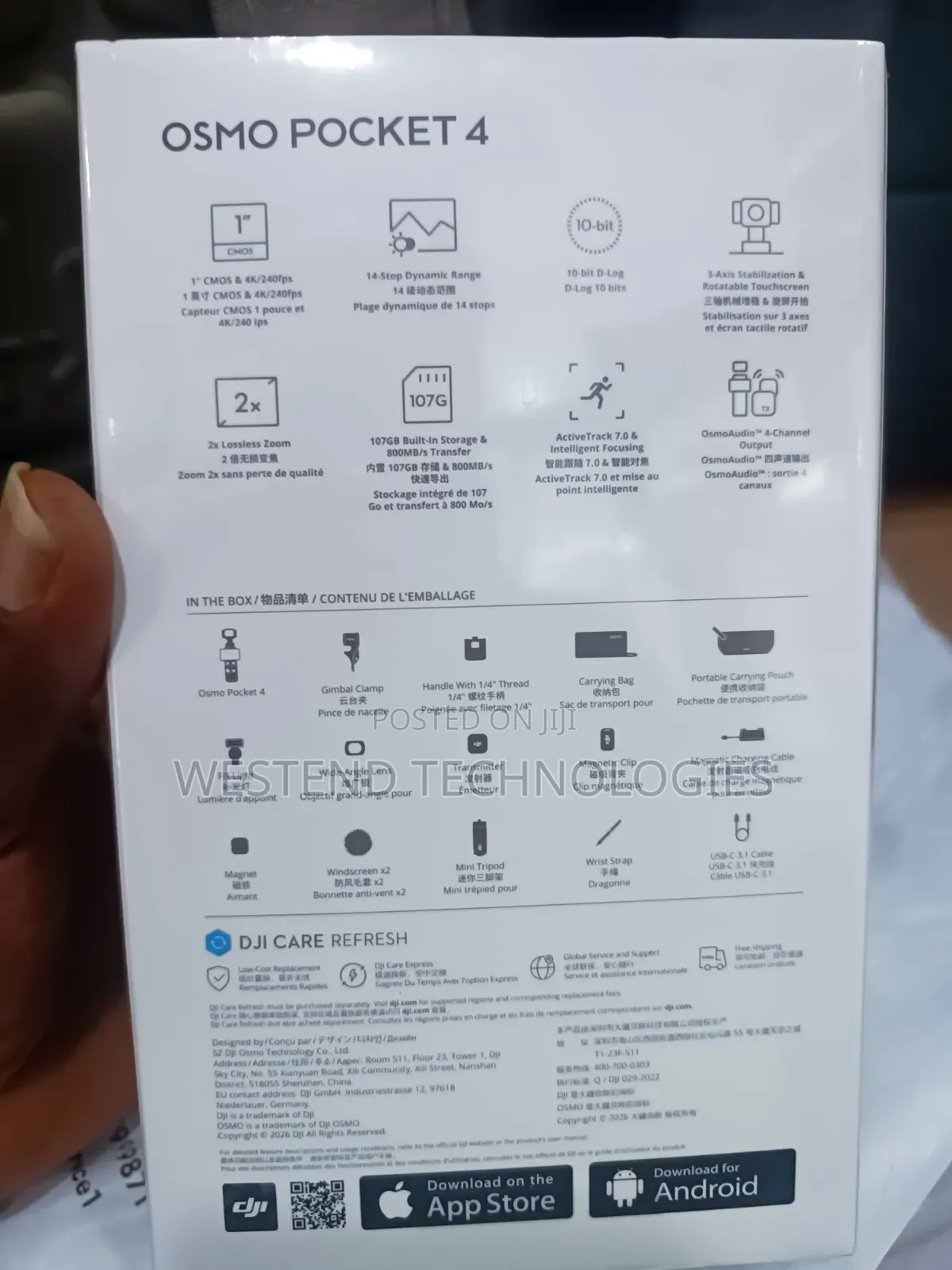 Dji Osmo Pocket 4 Creator Combo Action Camera Pro