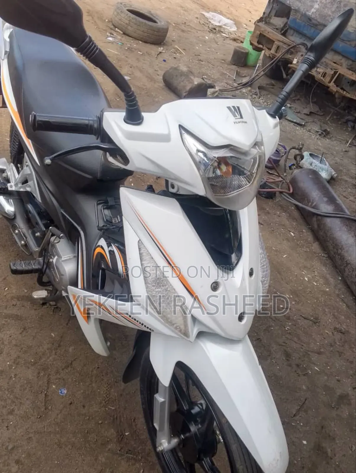 Haojue HJ110-5 2026 White