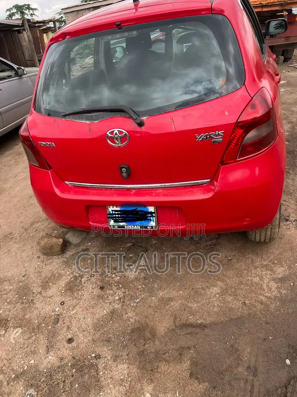 Toyota Yaris 2008 Red
