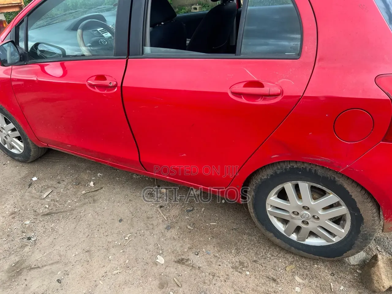 Toyota Yaris 2008 Red