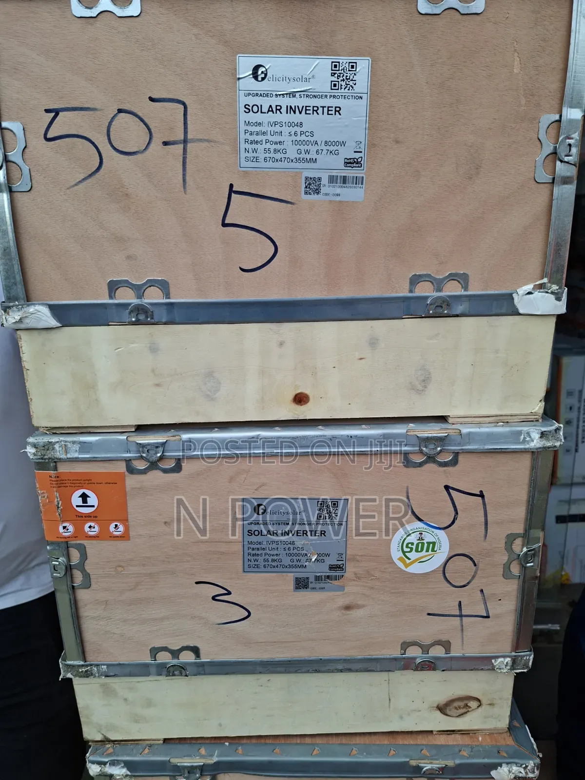 Felicity 10kva Hybrid Inverter 48v