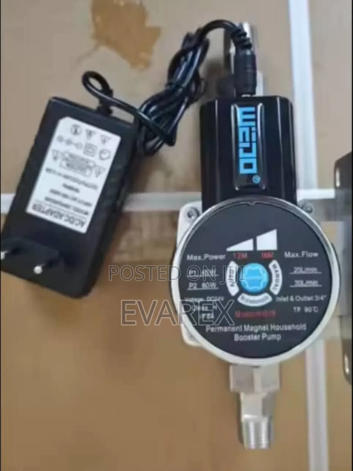 7 Bathrooms Water Booster Pump, Solar/Electric.