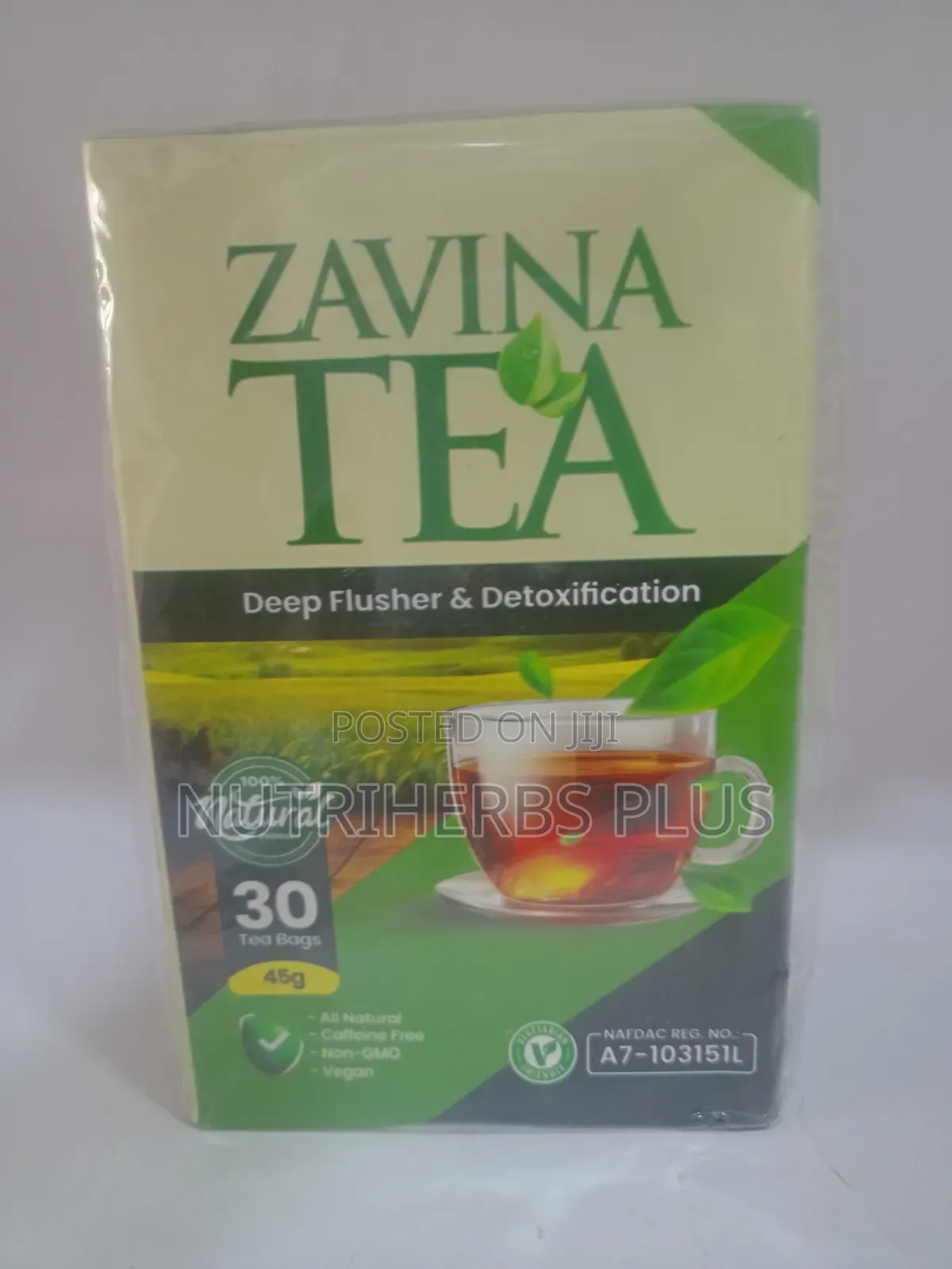 Zavina Herbal Tea; Solution for Long Time Infection