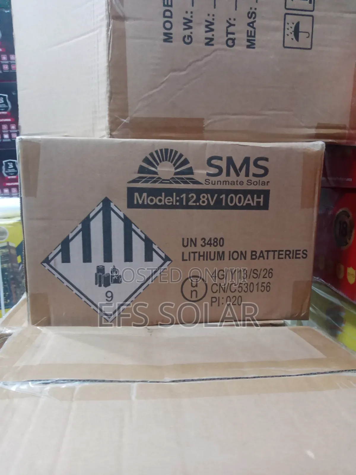 100ahs SMS Lithium Battery 12.8v