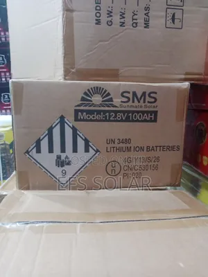 100ahs SMS Lithium Battery 12.8v