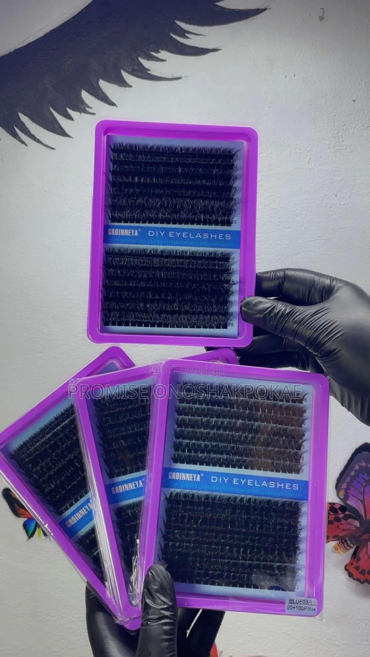 Purple Cluster Lash