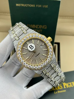 Luxury Audemars Piguet Royal Oak Zirconia Ice Out Style Watch