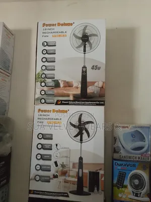 12" Rechargeable Fan