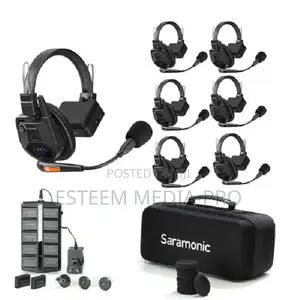 Saramonic Witalk9-6s 6-Person Full-Duplex Wireless Intercom System