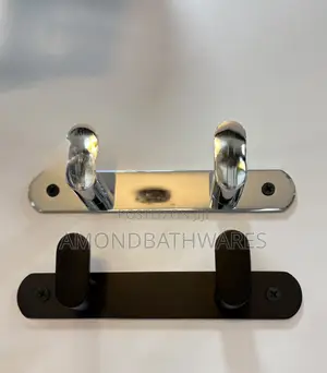 Matt Black Steel Robe/Coat Hook