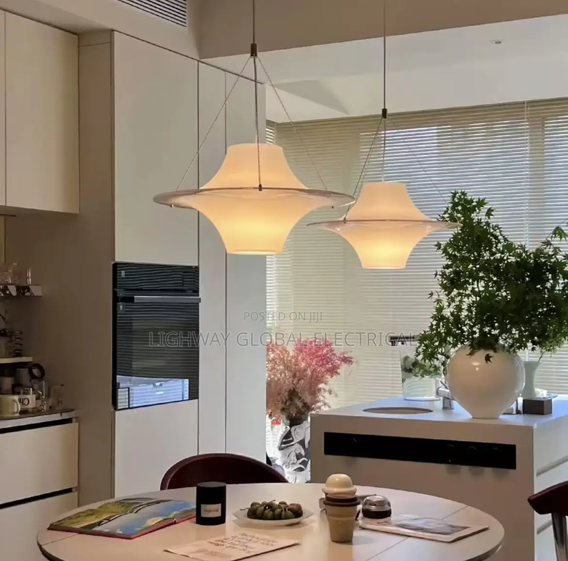 Nordic Minimalist Led Designer Acrylic Dropping Pendant Chandelier