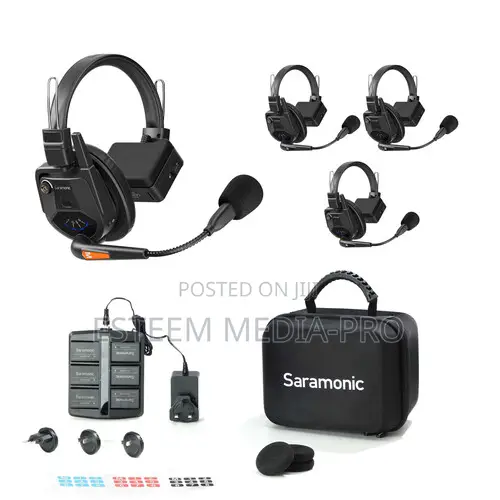 Saramonic Witalk9-4s 4-Person Full-Duplex Wireless Intercom System