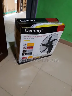 New in Century 18" Rechargeable Wall Mounted Fan-FRCB-45
