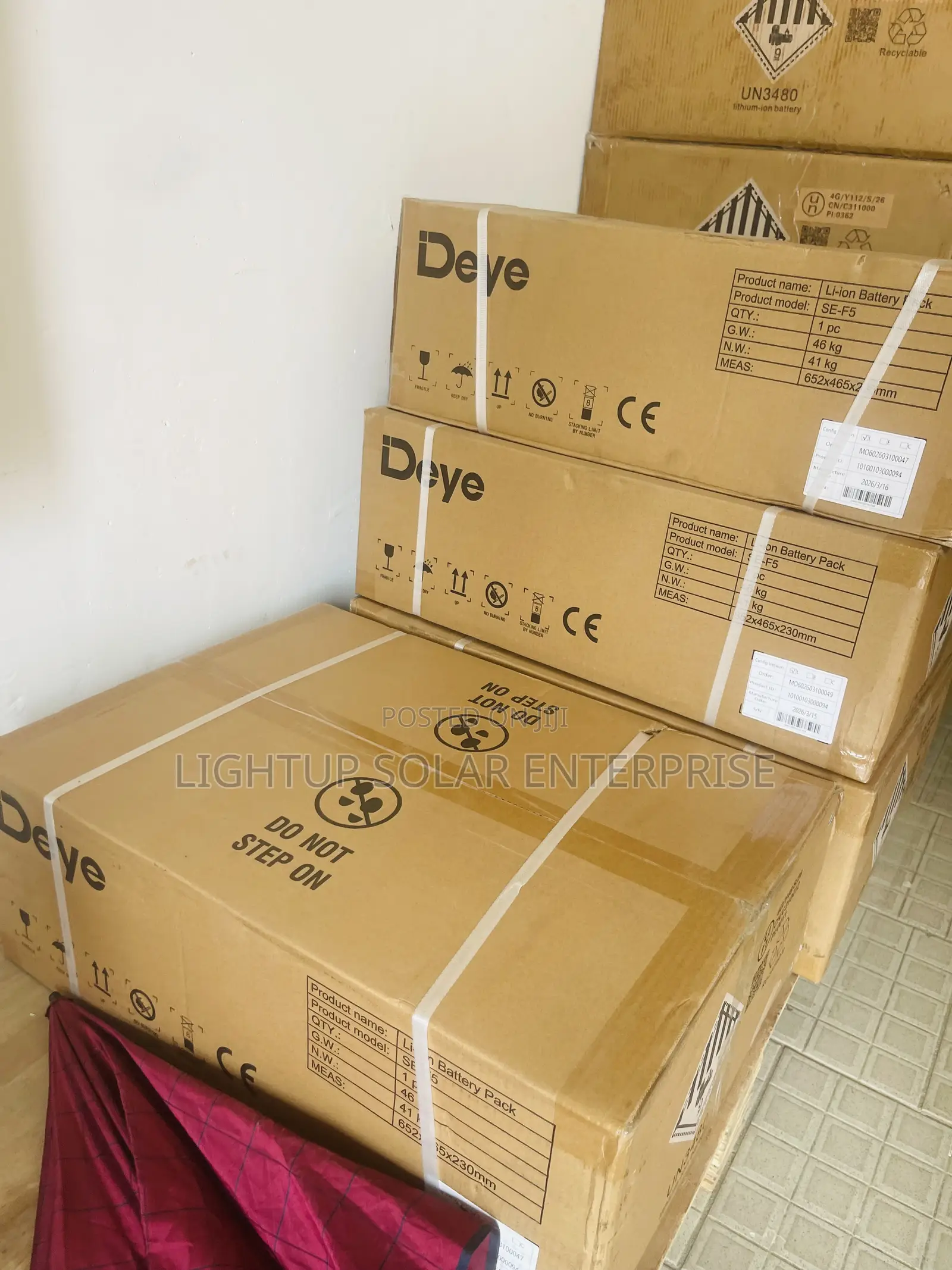 Deye 5kwh 48v Lithium Battery