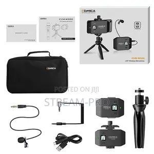 Comica Audio Ws50 Uhf Mini Flexible Wireless Microphone