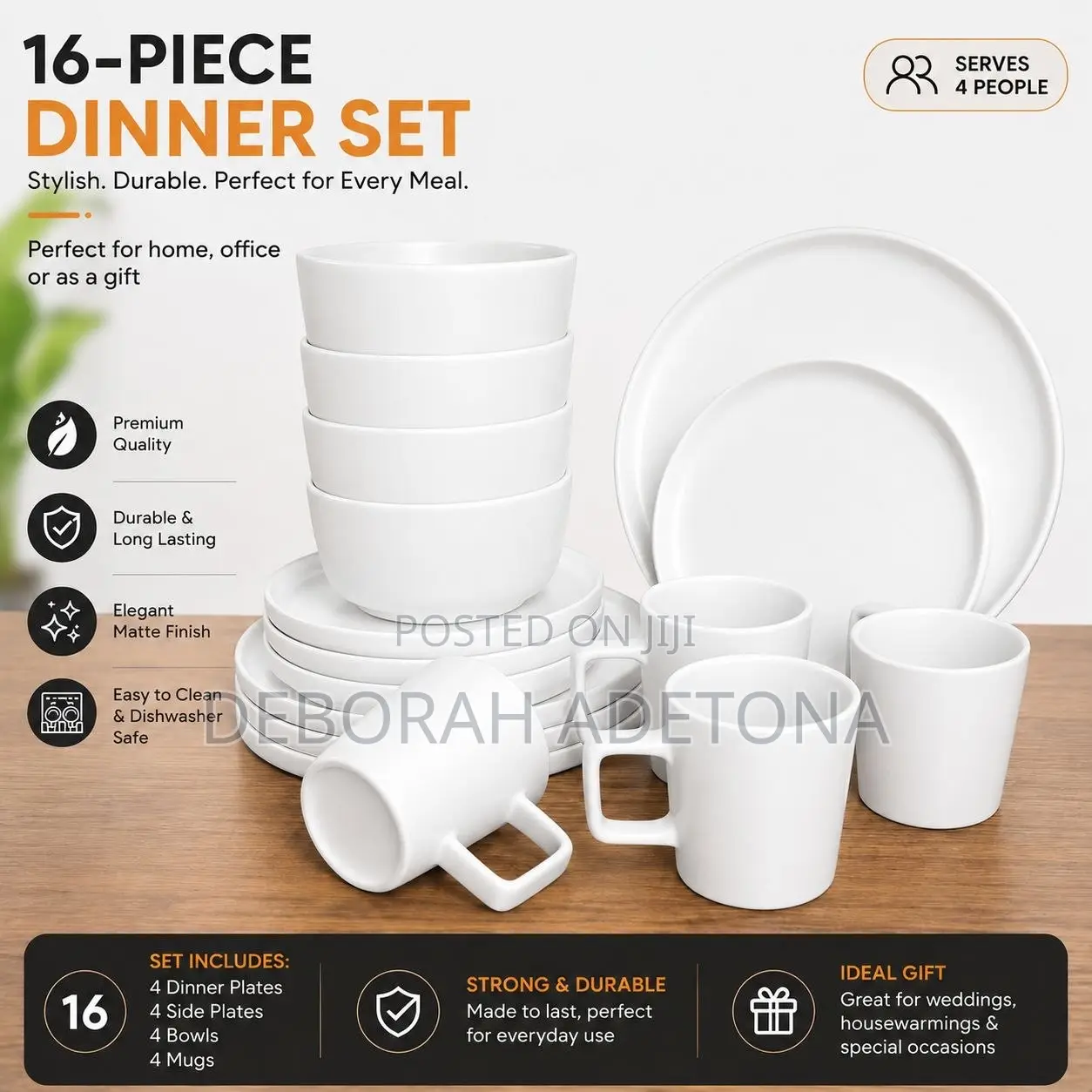 16 Dinner Sets