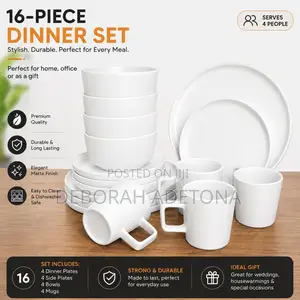 16 Dinner Sets