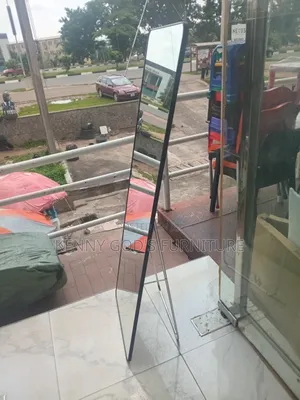 Standing Mirror With Back Support Legs.