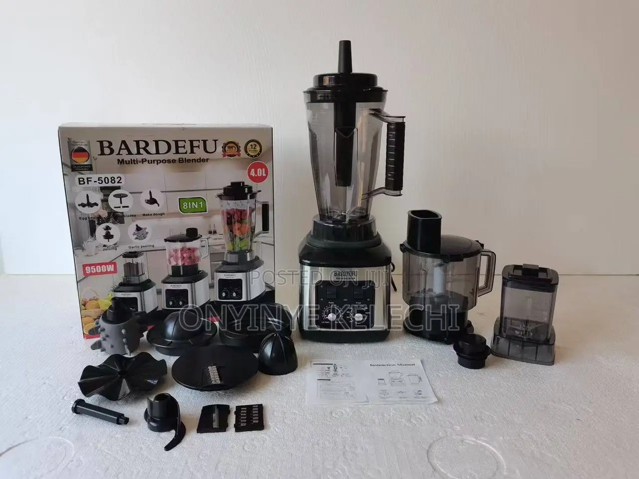 8in1 Bardefu Multipurpose Corper Blender 5082 Original
