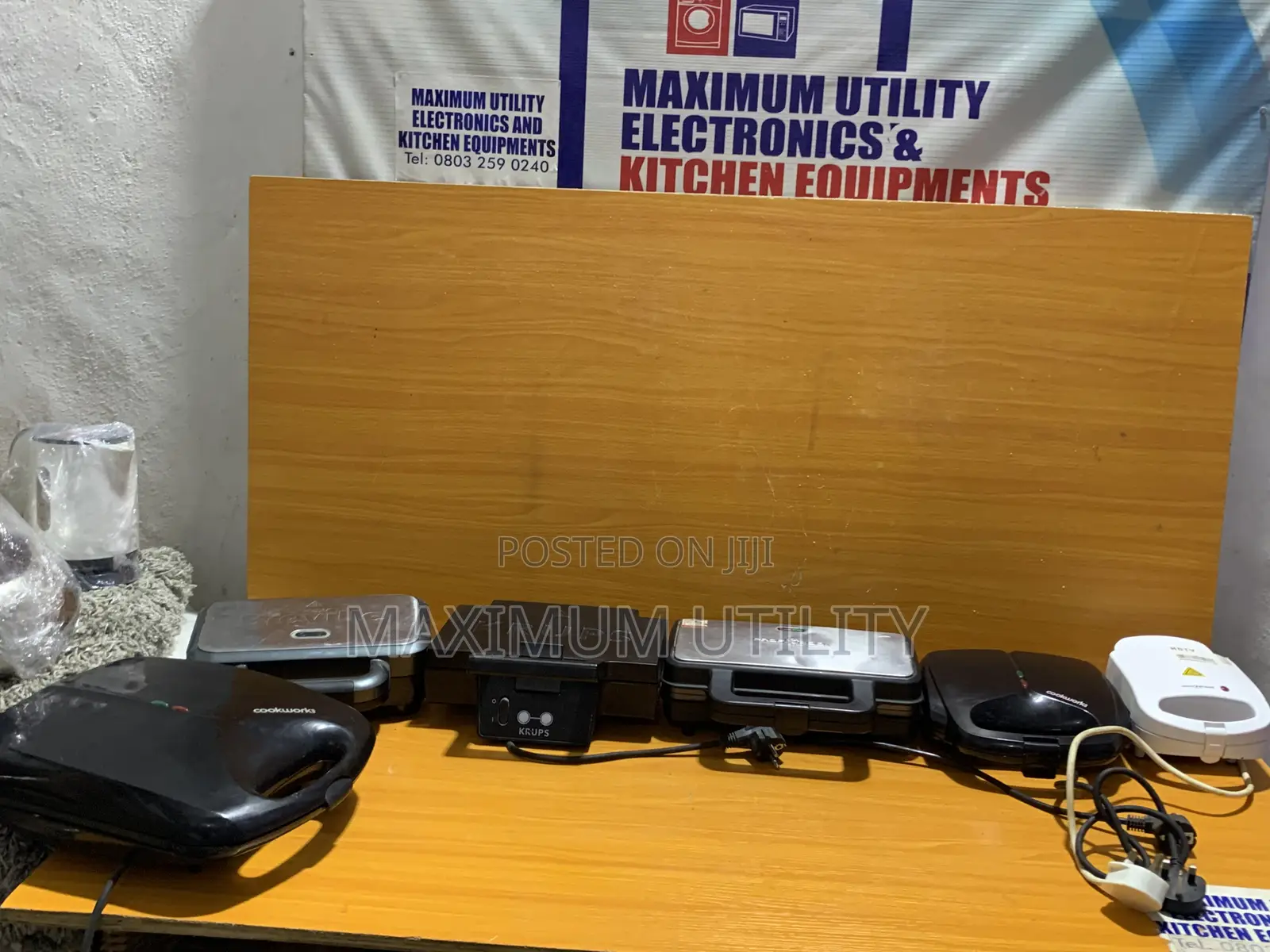 Uk Used Strong Brands Working Sandwich Toaster Machine