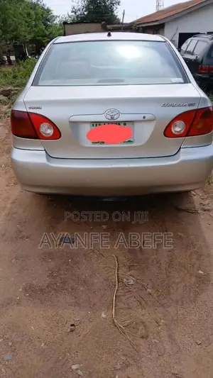Toyota Corolla 2003 Silver