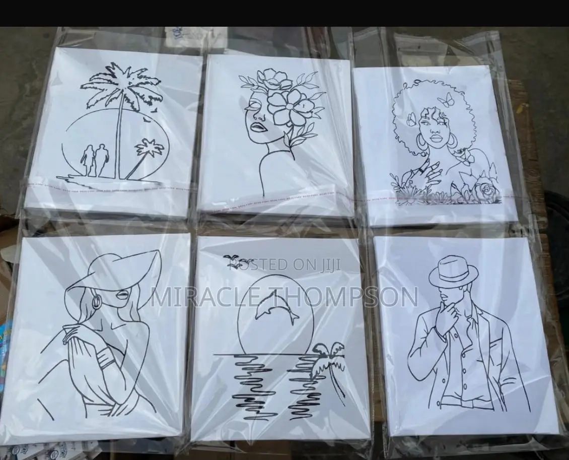 Predrawn Canvas
