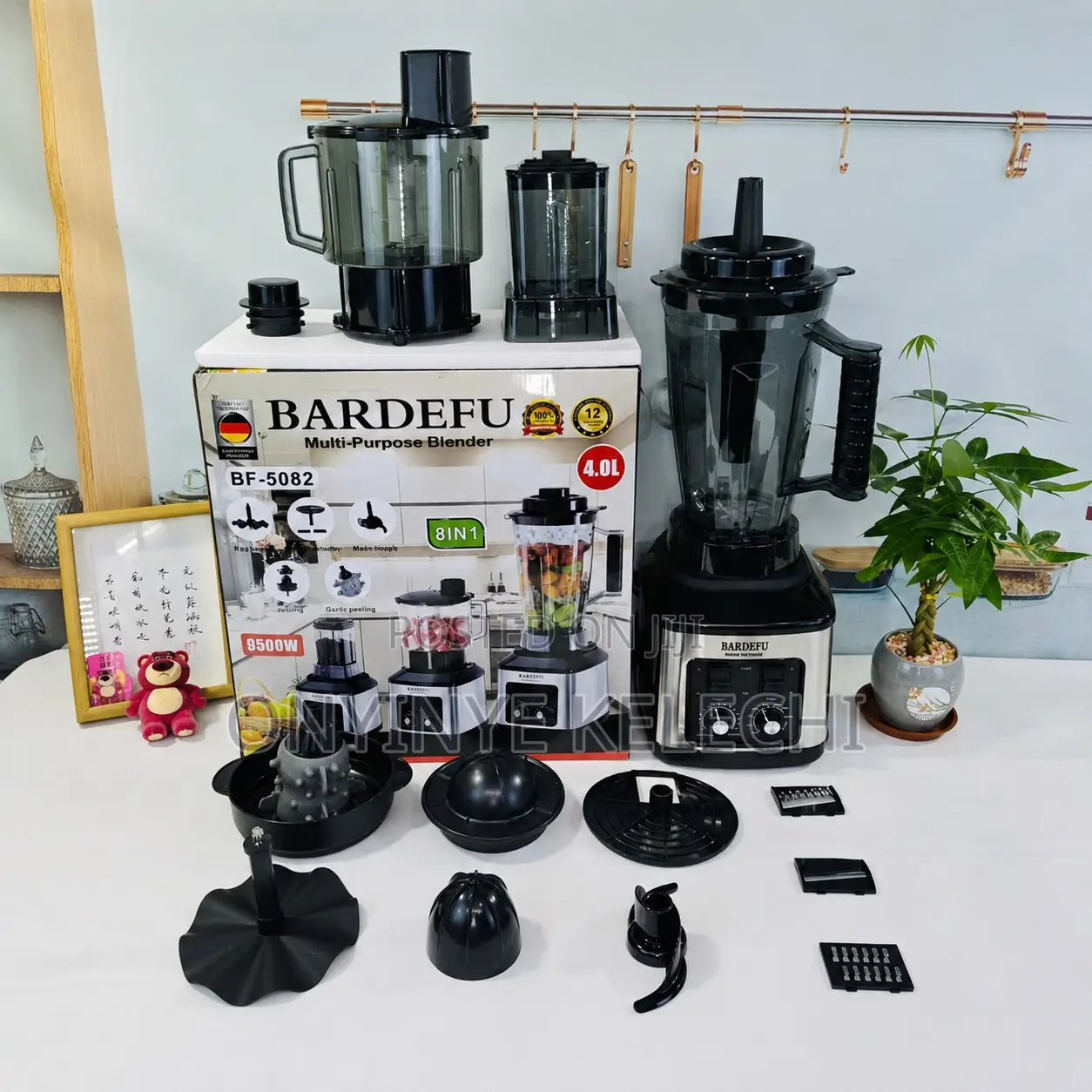 8in1 Bardefu Multipurpose Corper Blender 5082 Original