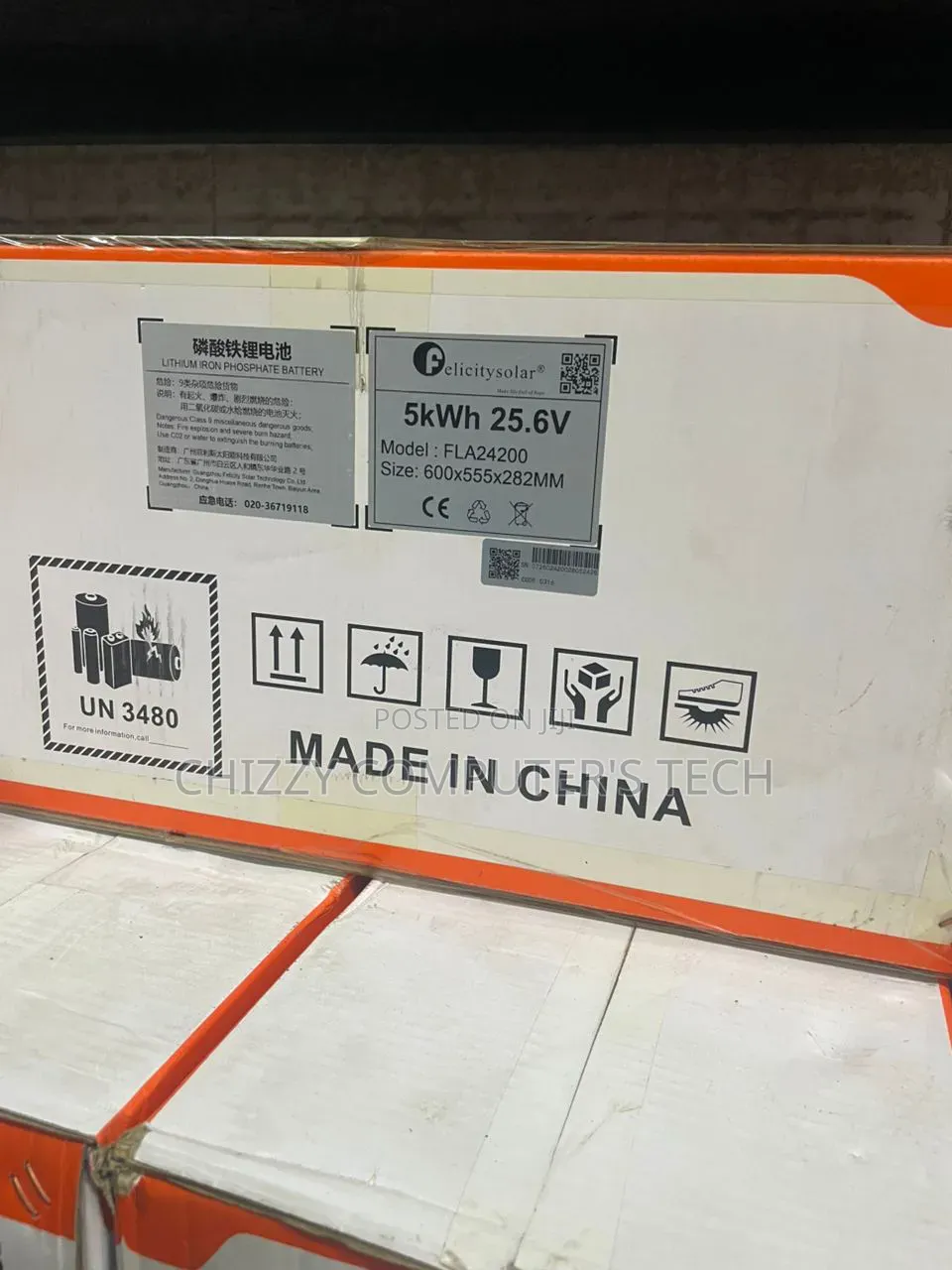 5kwh 24v Felicity Lithium Battery