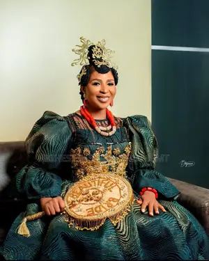 Elegant Edo Wedding Gown