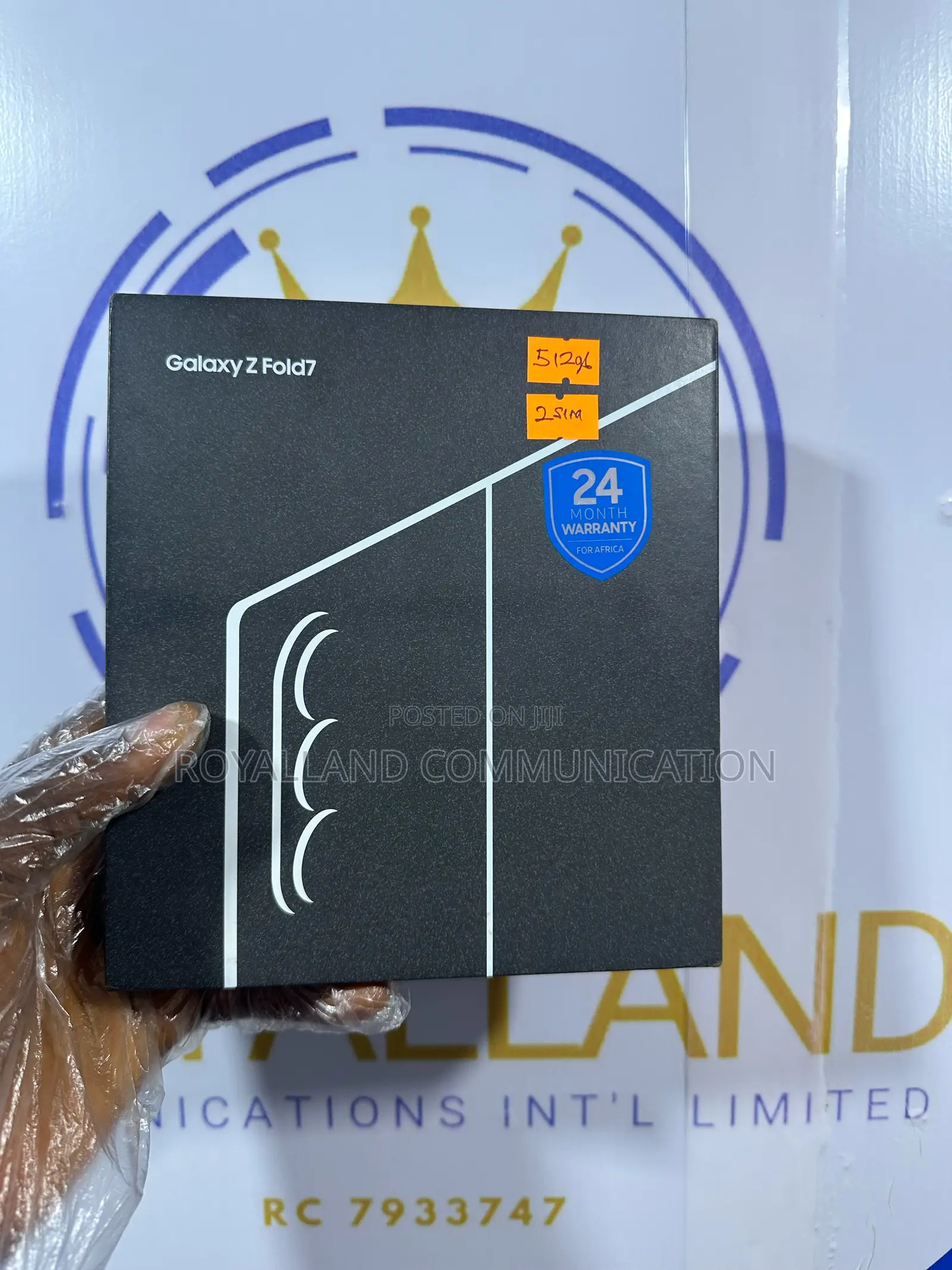 New Samsung Galaxy Fold 512 GB Blue