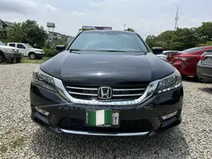 Honda Accord EX-L V-6 4dr Sedan w/Navigation (3.5L 6cyl 6A) 2014 Black