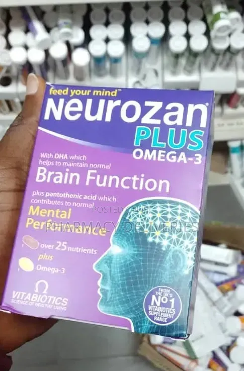 Neurozan Plus Omega-3 – Advanced Brain Memory Support