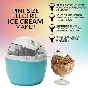 Electric Ice Cream Maker and Frozen Yogurt Maker