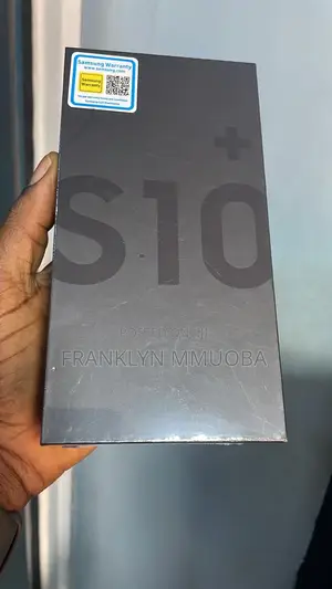 New Samsung Galaxy S10 Plus 128 GB Black